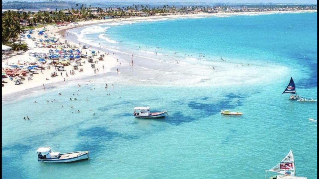 Flat Excelente Em Porto De Galinhas Palm Village Acqua Frente Para As Piscinas エクステリア 写真