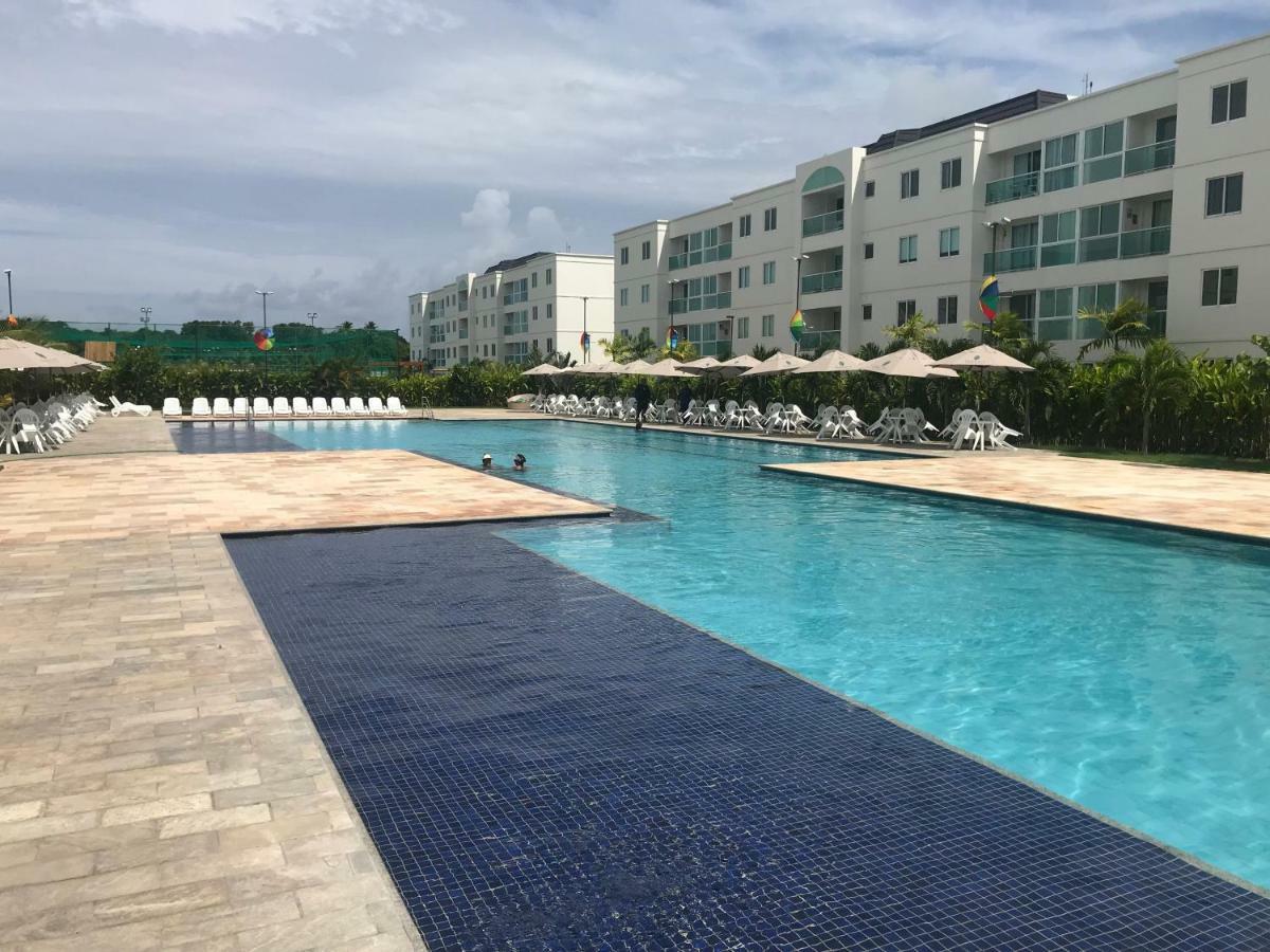 Flat Excelente Em Porto De Galinhas Palm Village Acqua Frente Para As Piscinas エクステリア 写真
