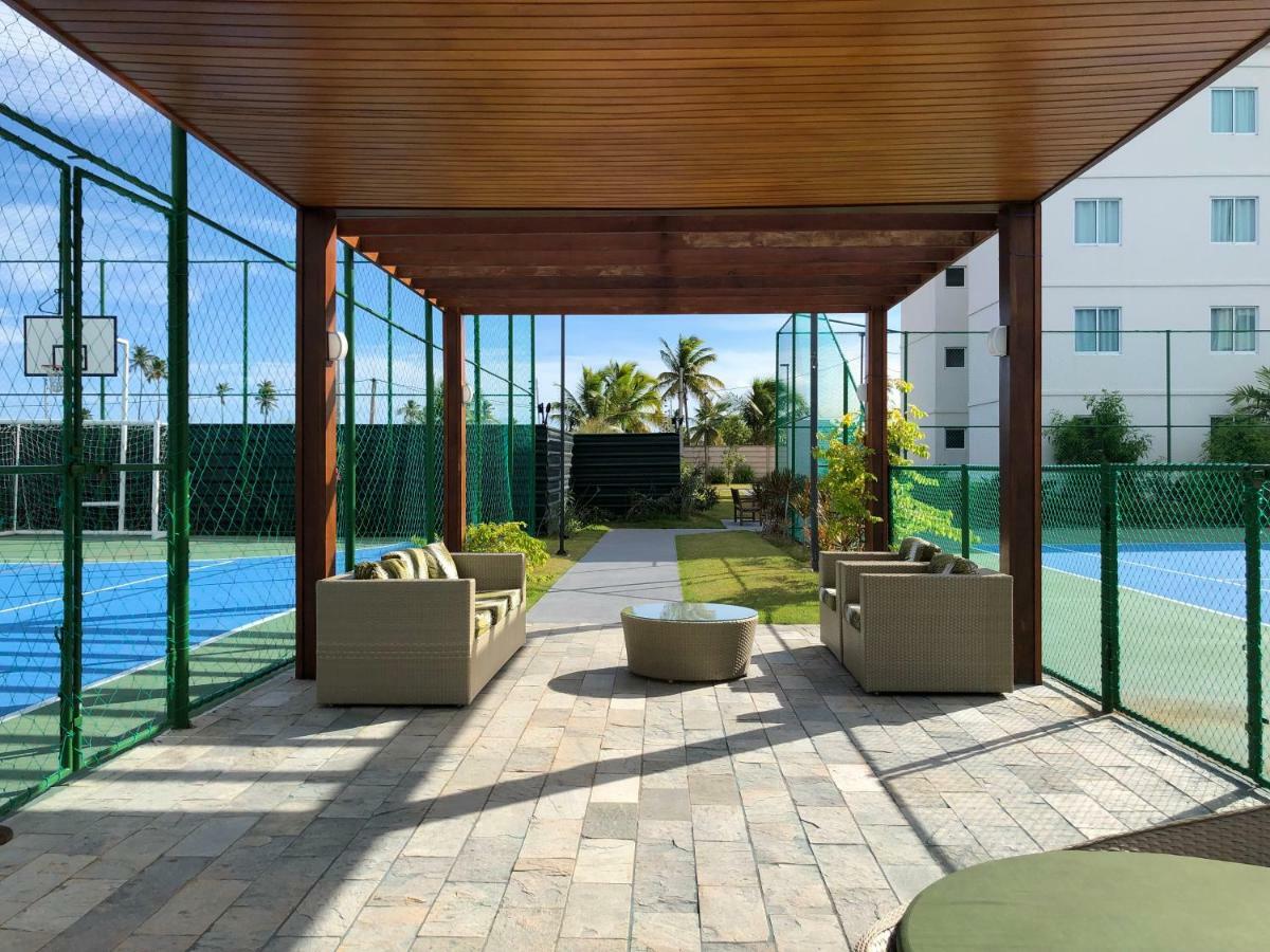 Flat Excelente Em Porto De Galinhas Palm Village Acqua Frente Para As Piscinas エクステリア 写真