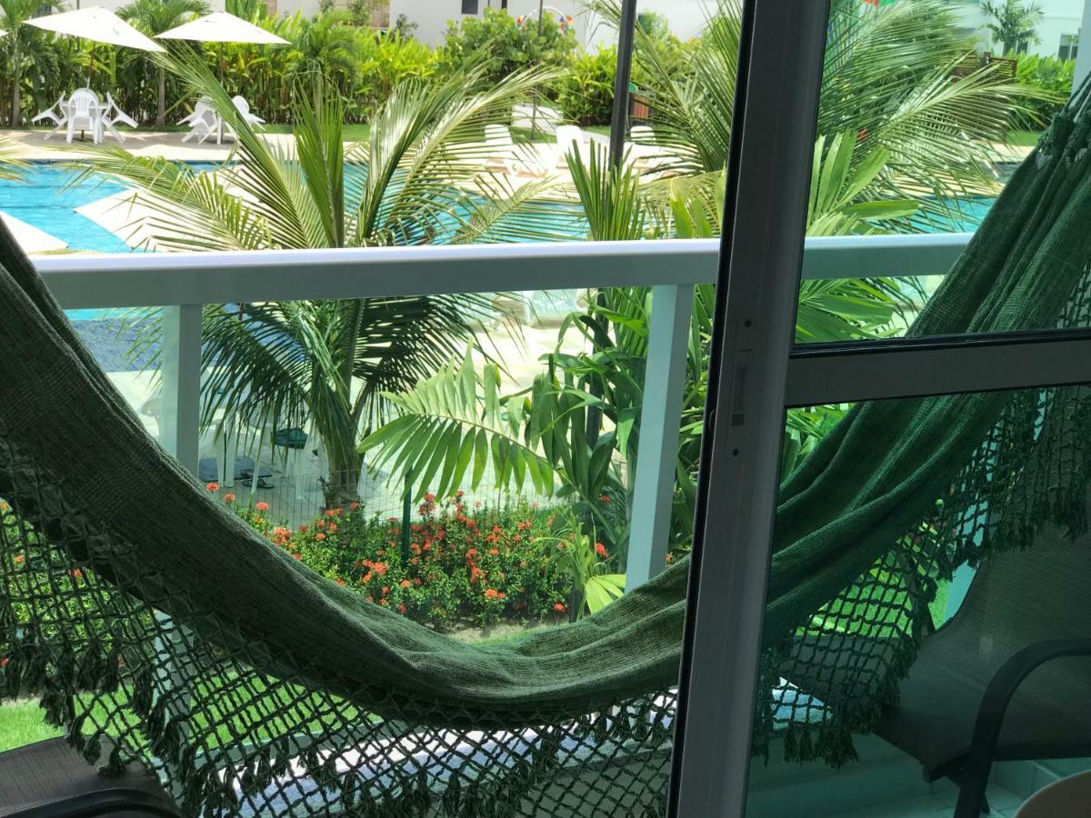 Flat Excelente Em Porto De Galinhas Palm Village Acqua Frente Para As Piscinas エクステリア 写真